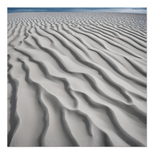 Poster Photographie Plage Sable esthétique Neutre