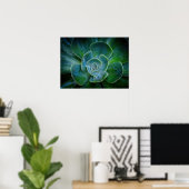 Poster Photographie - Plante À feuillage persistant (Bureau à domicile)