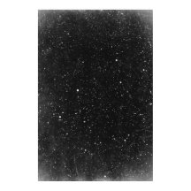 Photographie vintage en noir et blanc du ciel étoi