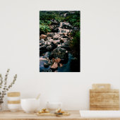 Poster Photographie WATERFALL STONES + vos idées (Cuisine)