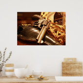 poster photographique cool Colt antique (Cuisine)