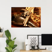 poster photographique cool Colt antique (Bureau à domicile)