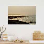 Poster photographique des pêcheurs de Newport (Cuisine)