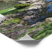 Poster photographique du jardin japonais (Coin)