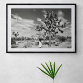 Poster photographique du parc national Joshua Tree