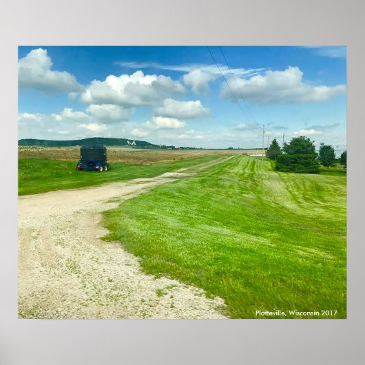 Poster photographique Platteville, Wisconsin (Devant)