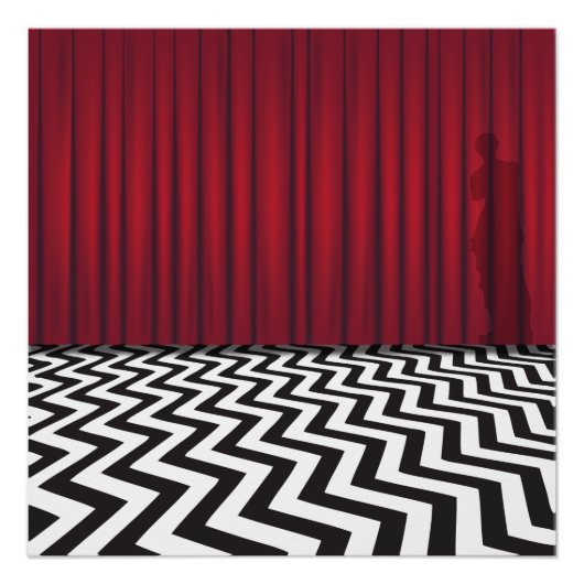 Poster Photoimpression Black Lodge (Devant)