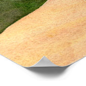 Poster Photos Blue Poppies Aquarelle Imprimer (Coin)