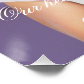 Poster Photos candides d'un couple âgé amoureux (Coin)