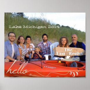 Poster Photos de famille personnalisées 8 x 10