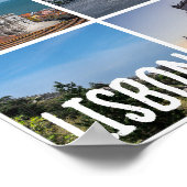 Poster Photos de Mosaic Lisbonne, Portugal (Coin)