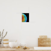Poster Photos Lunaires Colorées Cool Moon Images Creative (Cuisine)