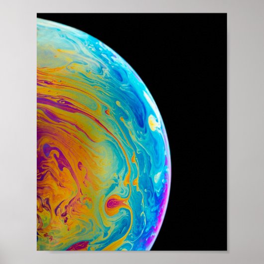 Poster Photos Lunaires Colorées Cool Moon Images Creative (Devant)