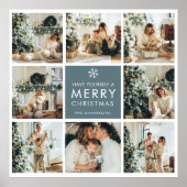 Poster Photos Multi Holiday | Merry Christmas | (Devant)