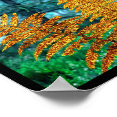 Poster Photos multiples du feuillage d'automne (Coin)