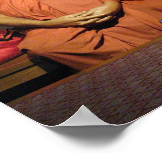 Poster Phra Dhammayanmuni ... Moine bouddhiste (Coin)