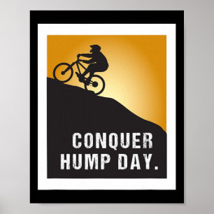 Poster Phrase motivationnelle et inspirante de VTT