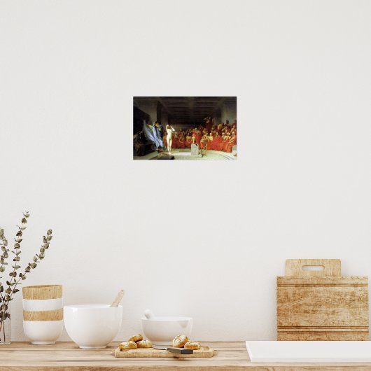 Poster Phryne avant l'aréopage (Cuisine)
