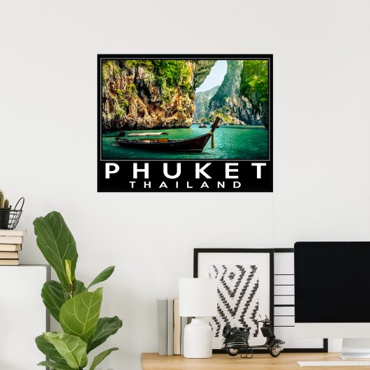 Poster Phuket Thaïlande (Bureau à domicile)