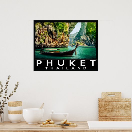 Poster Phuket Thaïlande (Cuisine)