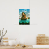 Poster Phuket Thaïlande Rétro (Cuisine)
