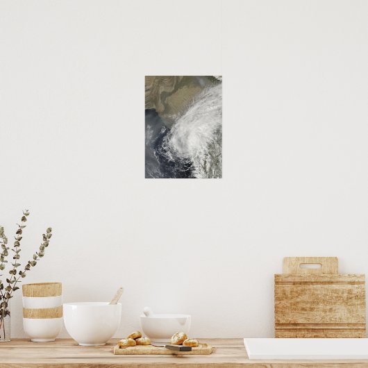 Poster Phyan tempête tropicale (Cuisine)