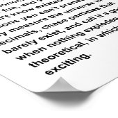 Poster Physicien (Coin)