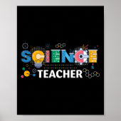 Poster Physicien chimiste enseignant en sciences (Devant)