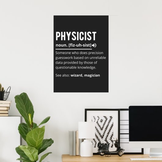 Poster physique (Bureau à domicile)