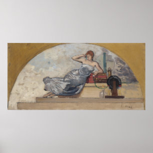 Poster Physique, 1889