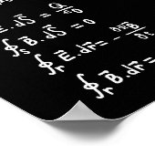Poster Physique Math Formule Étudiants Enseignant Invitat (Coin)