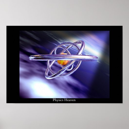 Poster Physique paradis (Devant)