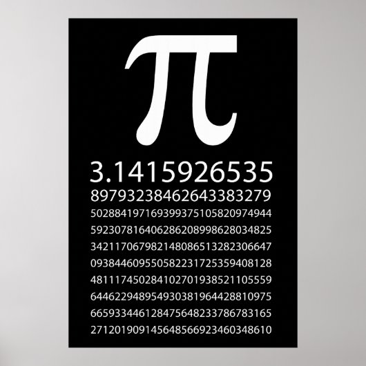 Poster Pi (Devant)