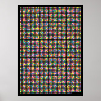 Poster Pi à la 3,141ème décimale