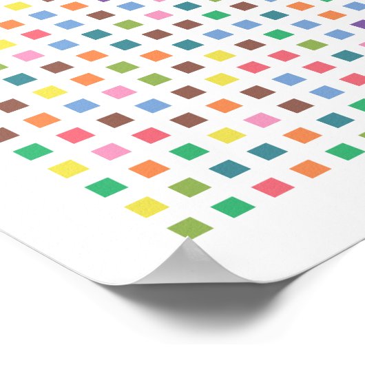 Poster Pi art - Pi à la 3,141ème décimale (Coin)