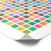 Poster Pi art - Pi à la 3,141ème décimale (Coin)