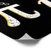 Poster Pi Be Rational Get Real - Enseignant Math - Math H (Coin)