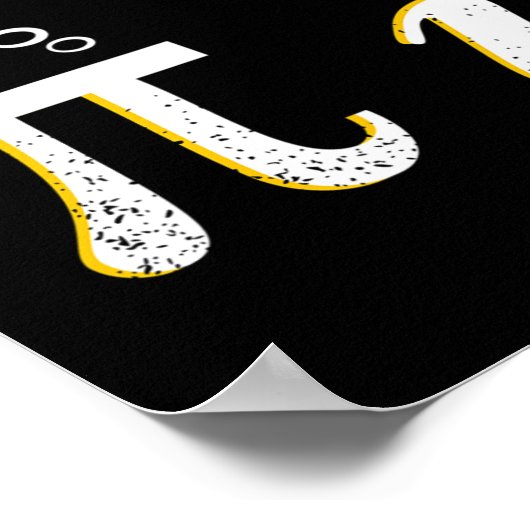 Poster Pi Be Rational Get Real - Enseignant Math - Math H (Coin)