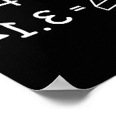Poster Pi Conspiration Pie Fun Pi Day Math (Coin)