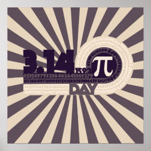 Poster Pi Day