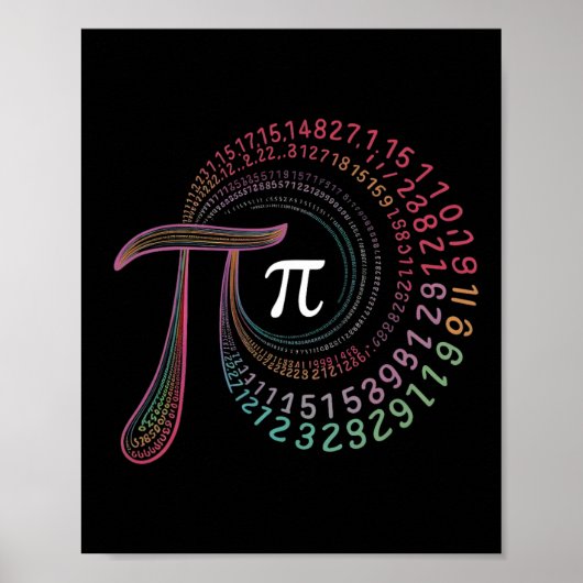 Poster Pi Day 3.14159 Pi Symbole Enseignant Sciences Et M (Devant)