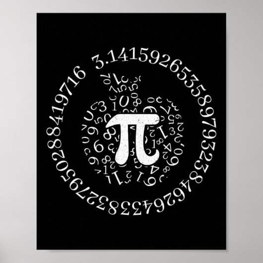 Poster Pi Day Apple Graphic Cute Funny Math Lover Pie Pun (Devant)