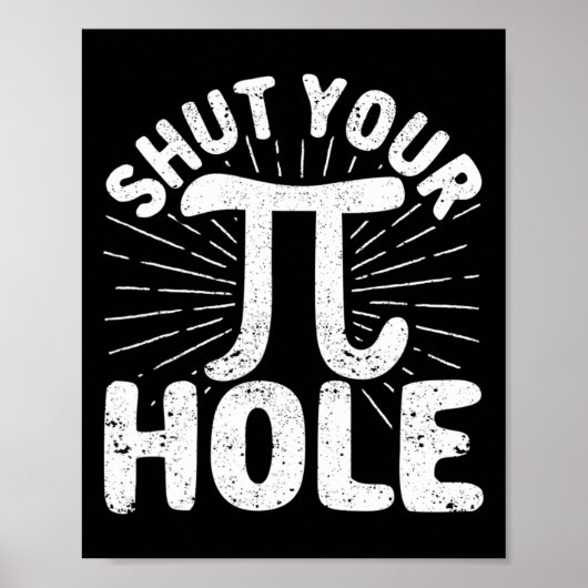 Poster Pi Day Enseignant Math Étudiant 3.14 Science Ferme (Devant)