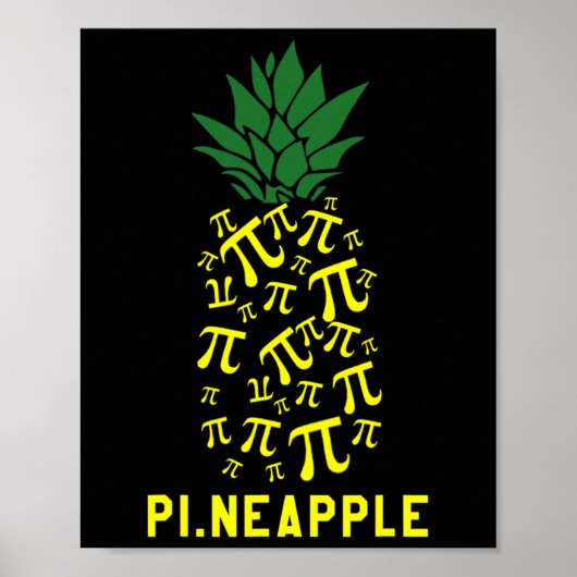 Poster Pi Day Femmes Hommes Enfants Math Enseignant Funny (Devant)