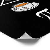 Poster Pi Day Funky Math Enseignant Tea Acute Pie Funny P (Coin)