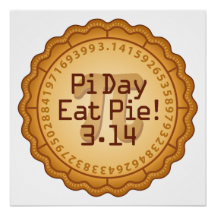 Pi Day, Mange Pie ! 14 mars