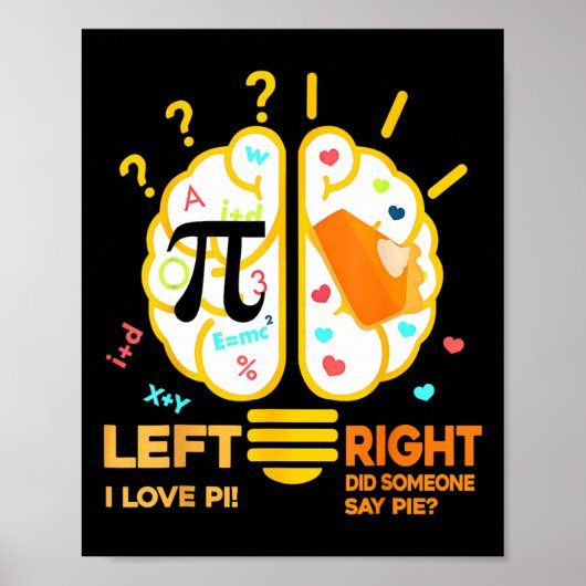 Poster Pi Day M'Inspire De Prendre Des Décisions Irration (Devant)