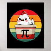 Poster Pi Day Picken Pot Pie Math Professeur de sciences (Devant)