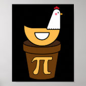 Poster Pi Day Pot Pie 3.14 Math Science Drôle Garçon (Devant)