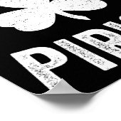 Poster Pi Day St. Patrick's 3.14 Irish Funny Pirish Math (Coin)